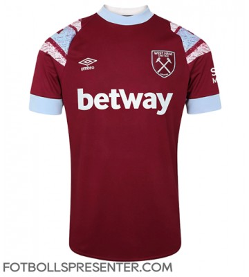 West Ham United Hemma Matchtröja 2022-23 Kortärmad